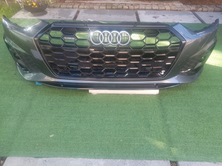 фото №13, Бампер передний перед audi s5 f5 a5 f5 8w6 s-line рестайлинг lx7b lx5h ly3u ly9t