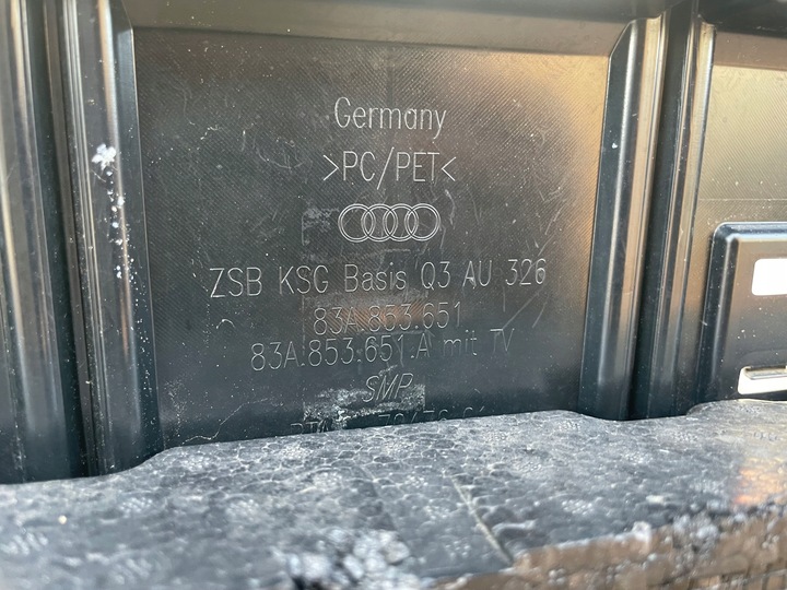 фото №12, Бампер audi q3 рестайлінг 83a w колір ls9r pdcx4 bez фарбування ідеал