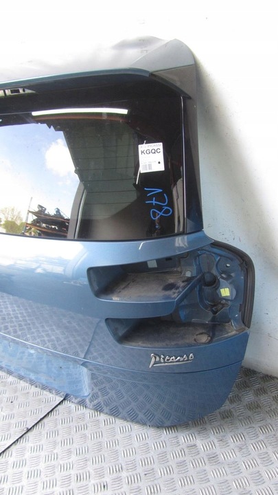 фото №3, C4 ii grand picasso крышка багажника kgqc 13-