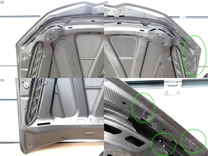 фото №8, Lamborghini urus 4ml перформанте карбон капот кришка двигуна bonnet капот