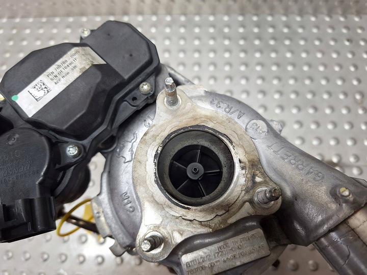 фото №5, Турбонагнітач 780708-0005 toyota auris ii corolla e15 yaris iii 1.4 d4d