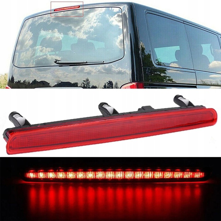 фото №11, Volkswagen t5 transporter третє світло сплаву фара задня led нова