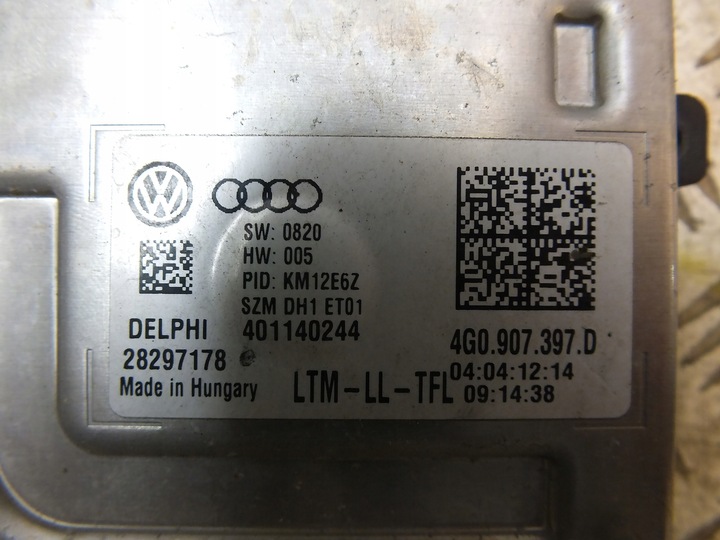 фото №3, Audi a6 c7 преобразователь лампы перед led 4g0941005