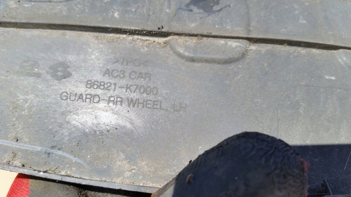 фото №7, Підкрилок зад праві lub ліві hyundai i10 iii 2019-