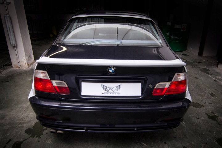 фото №6, Bmw 3 e46 купе darg wing спойлер підкладка