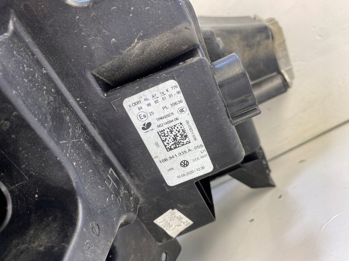 фото №16, Vw id3 лампа левый перед полный led 10b941035a