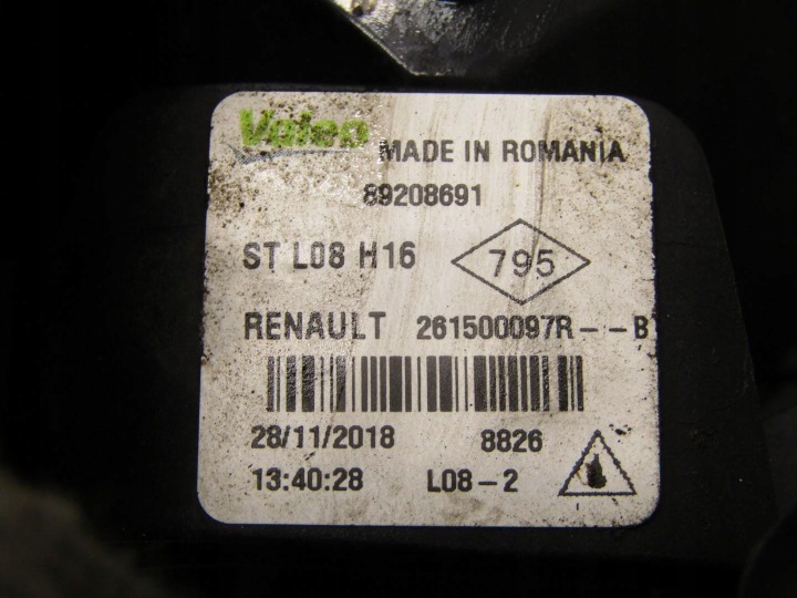 фото №6, Галоген передній ліве праве перед dacia duster ii 261500097r