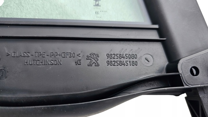 фото №10, Стекло дверь левая зад peugeot 2008 ii 9825845080 9825845180 оригинал новая