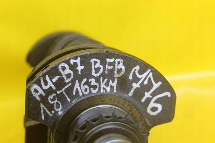 фото №16, Вал коленчатый номинал вкладыши audi seat vw a4 b6 b7 1.8 t bfb 06ac 06a1c