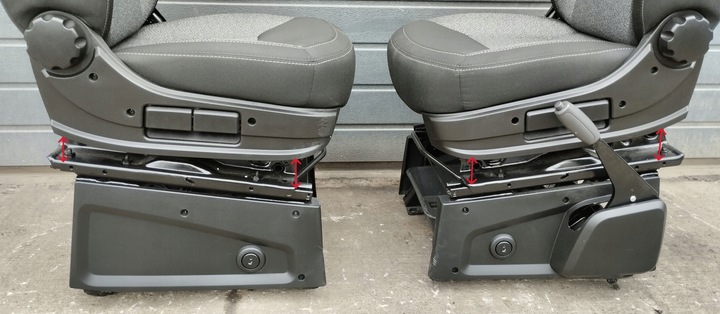 фото №10, Сиденье сиденья левый + правый комплект ducato boxer jumper promaster 23r подушка безопасности