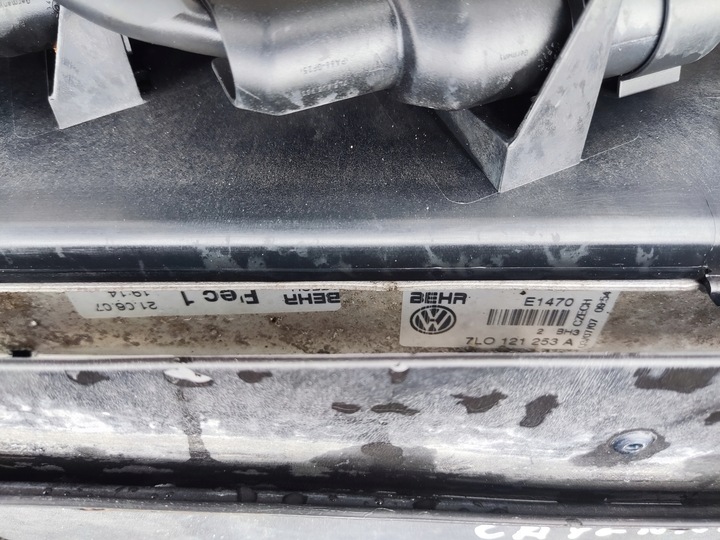 фото №11, Pas перед комплект радіатор вентилятор porsche cayenne i 4.8 v8 2007-09 рестайлінг