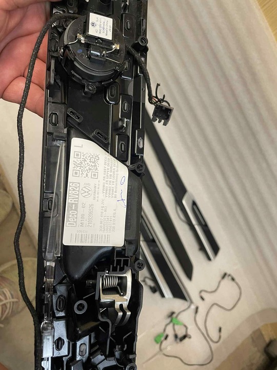 фото №12, Vw arteon рестайлінг планка dekor двері led ambiente pro комплект 3g8867409fg zfc