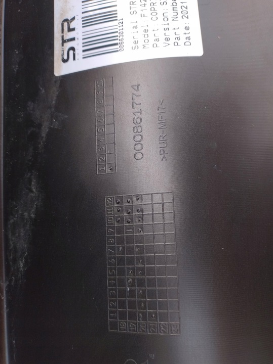 фото №6, Ferrari f8 лівий поріг накладка планка порогова оригінальна нова dm314w