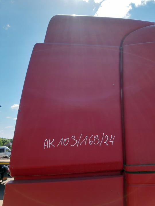 фото №1, Обтікач коса спойлер кабіни верхній правий iveco stralis 450 e5 2007r