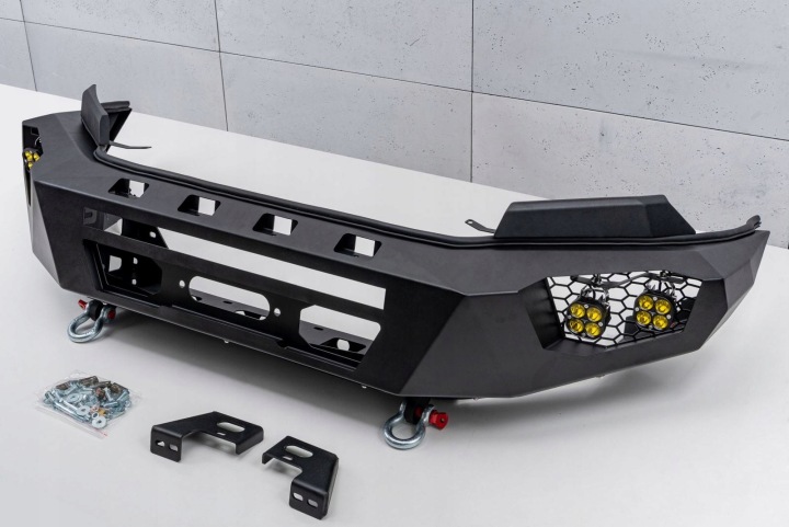 фото №10, Ford ranger t7 2016-2018 бампер передний з led