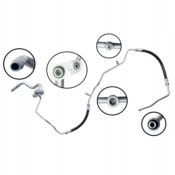 фото №2, Шланг хладагент охлаждающей alfa romeo mito 1.3 multijet 1.4 tb 1.4 tjet