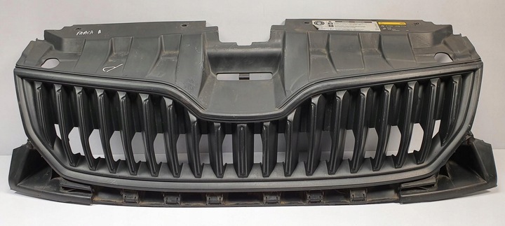 фото №1, Решётка радиатора решётка бампера skoda fabia 3 iii 6v0853653a