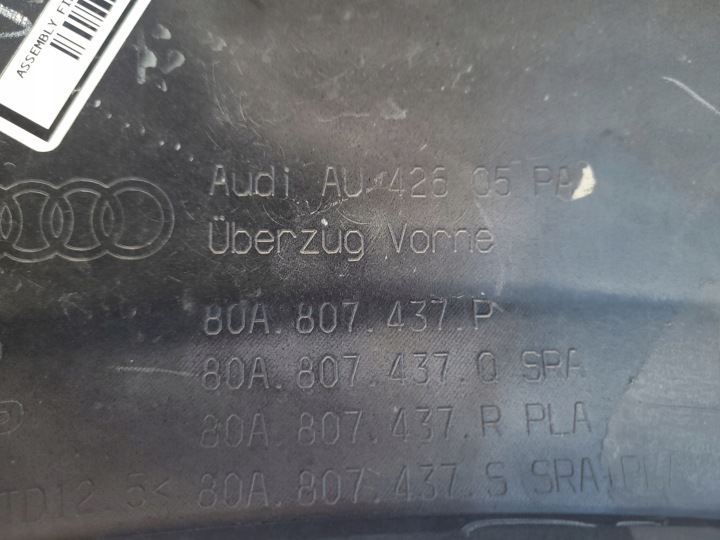 фото №9, Audi q5 ii | бампер перед передній рестайлінг s-line 80a807437p | 2183