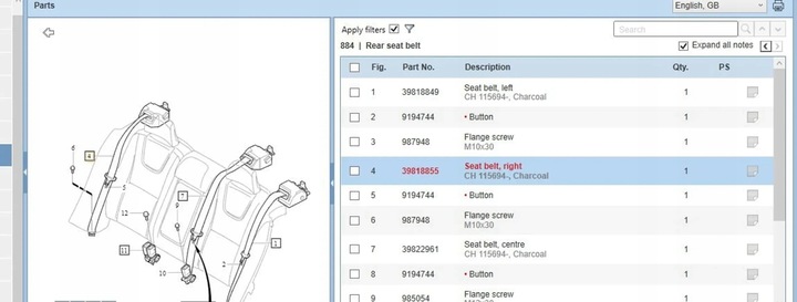 фото №6, Volvo s60 2015 ремни безопасности