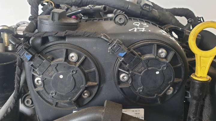 фото №13, Audi q3 i 8u 17r рестайлінг двигун 2.0 tfsi cul culb 132kw-180km комплект 161tyśkm