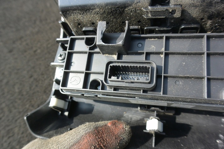 фото №12, Панель клімат решітка повітропровід тунелю kpl mazda cx9