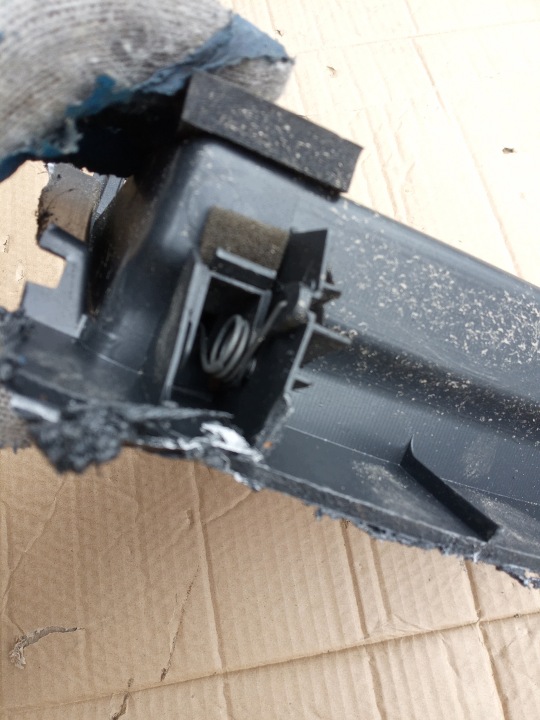 фото №6, Toyota corolla verso ii 04-09 бардачок верхній з панелі капот