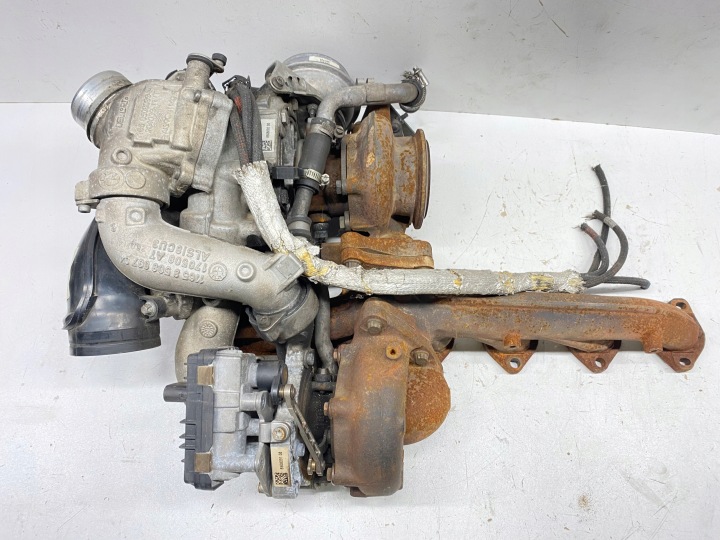 фото №9, Турбонагнетатель turbo n57 3.0d 4.0 bmw x5 f15 x6 f16 f30 f34 f10 f11 f01 f07