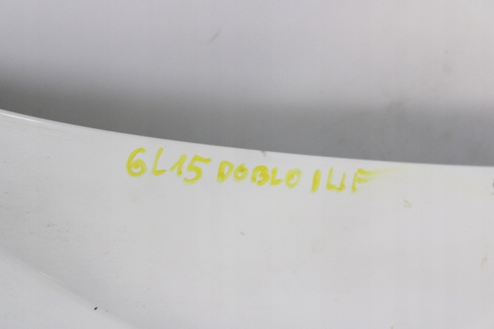 фото №12, Fiat doblo i рестайлинг 2006r- капот крышка двигателя 249 - код краски