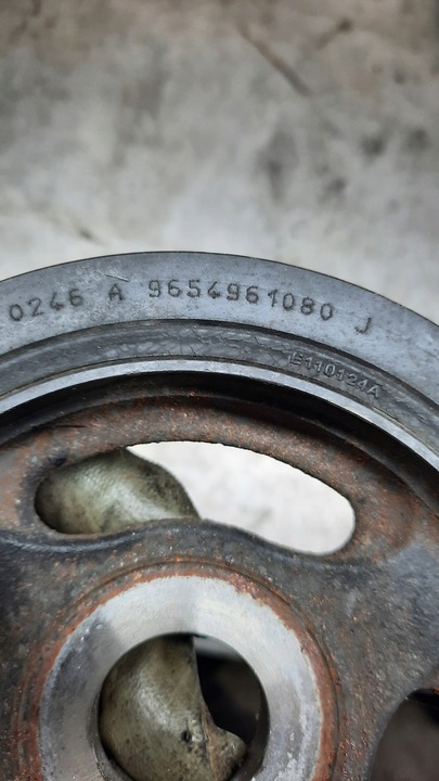 фото №4, Колесо пасове citroen peugeot 1.4hdi 9654961080j