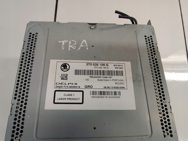 фото №4, Skoda superb ii радио cd 3t0035156g