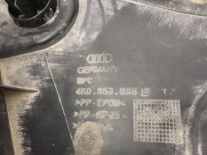 фото №9, Audi a6 c8 4k0 підкрилок праві перед передні захист 4k0853888e оригінал