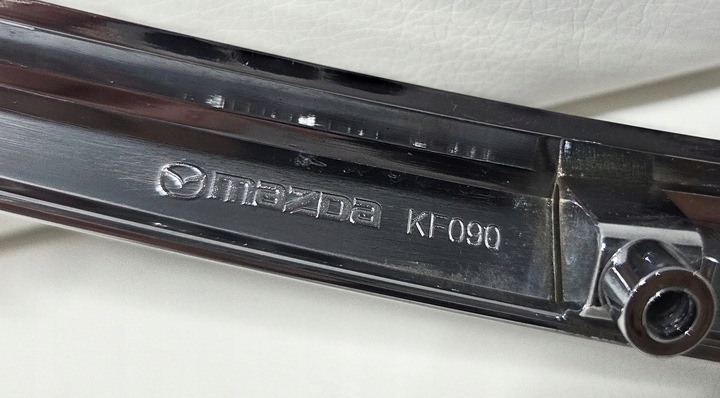 фото №12, Планка бампера хром права перед mazda ii 2 14- kf090 db5j507j1