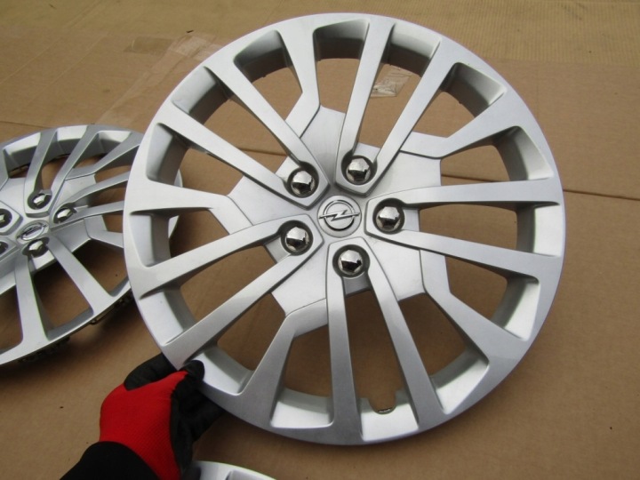 фото №13, 4x ковпаки 17 opel crossland x grandland astra iv j k insignia a b zafira c