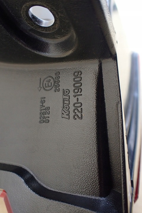 фото №12, Nissan qashqai ii рестайлинг 17- лампа левый зад левая задняя led koito 220-19009