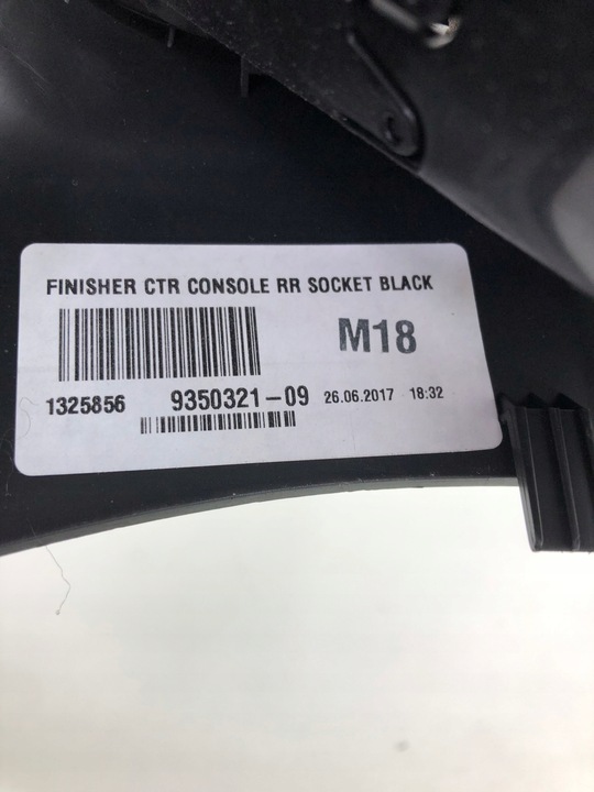 фото №6, Mini f54 clubman решётка воздуховод туннеля зад 9350321