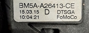 фото №3, Ford mondeo mk5 замок двері лівий зад 6 pin