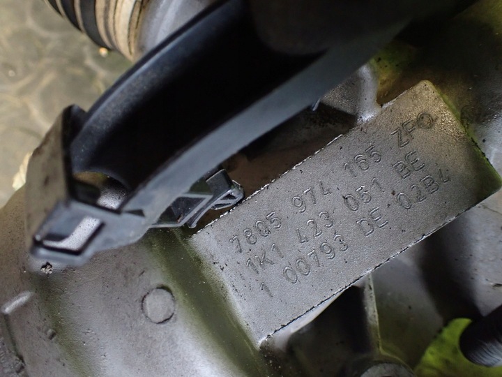 фото №12, Трансмісія кермова рейка рульового управління vw golf v octavia ii leon a3 8p