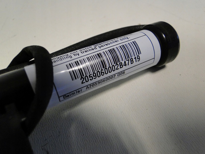 фото №6, Mercedes c w205 205 патрон/заряд пиропатрон капота левый правый