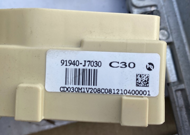 фото №6, Kia xceed ceed iii 19- набір імобілайзер блок керування двигуна 39199-2u000 1.6d d4fe