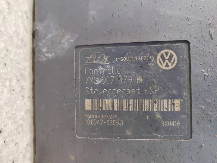 фото №6, Насос гальмівна abs блок керування 7m3907379b vw sharan i рестайлінг galaxy
