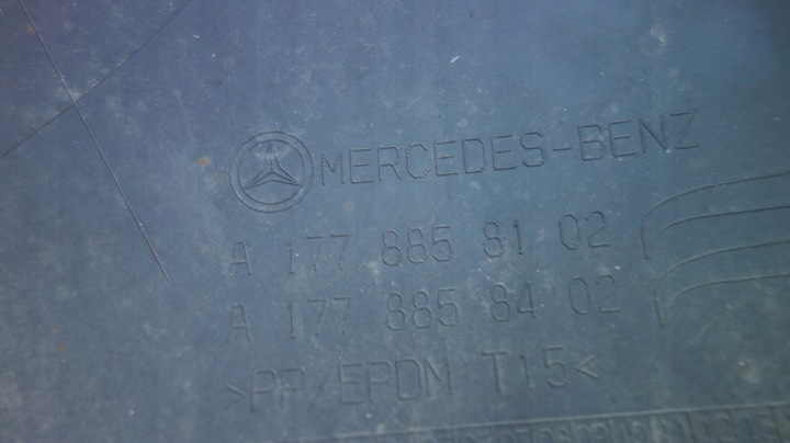 фото №8, Mercedes a класс w177 накладка бампера зад спойлер a1778858102 // 1322
