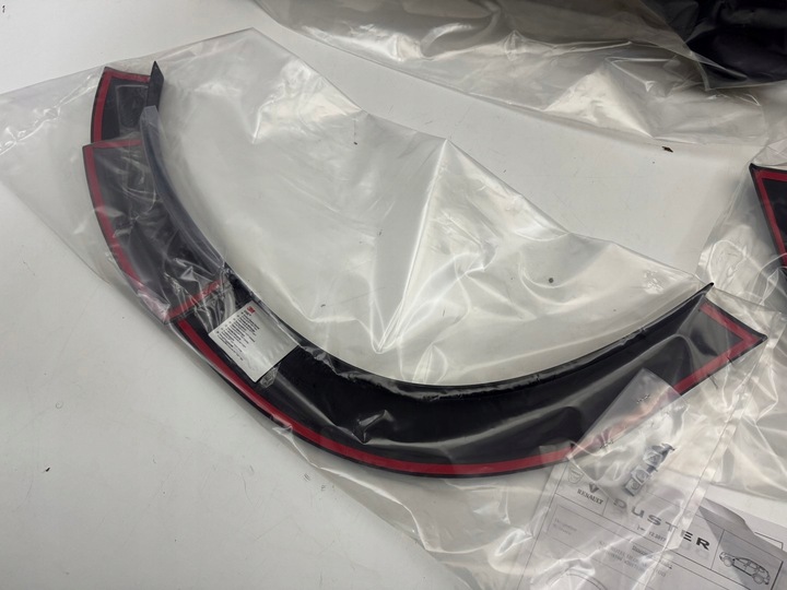 фото №5, Dacia duster ii 2 планки колісна арка розширювачі накладки захисні оригінальний номер 17-