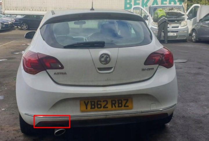 фото №8, Opel astra j 2013 відбивач лампи задньої 5510512838