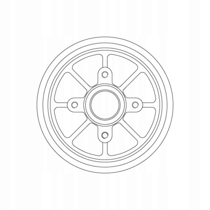 фото №8, Барабан ham. citroen t. c2/c3/ds3 1,1-1,6 02- з подшипник abs db4310mr