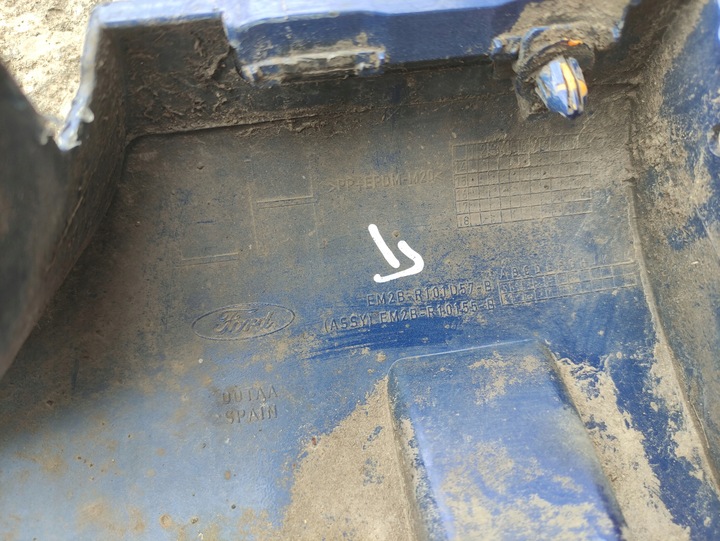фото №9, Ford s-max mk2 планка пороговая левая накладка em2b-r101d57-b 2015-