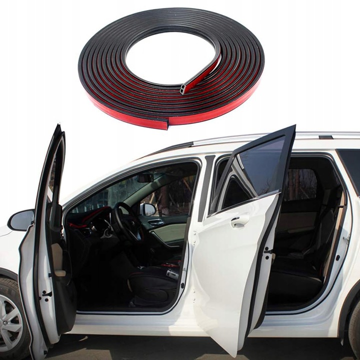 фото №15, Лента уплотнительная прокладка do дверь автомобильных шумопоглощающая 5m