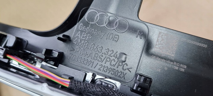 фото №15, Sq8 4m rsq8 q8 планка декоративная dekor дверь консоли англичанин пианино 4m8857720j