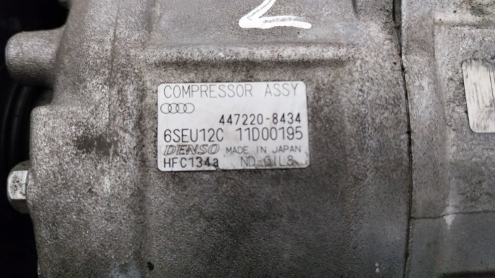 фото №6, Компресор кондиціонера 8e0260805c audi a4 b6 2.5 tdi