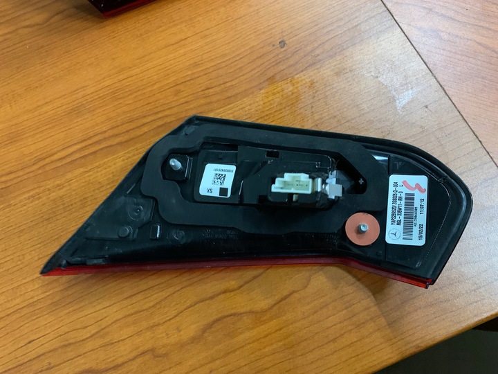 фото №9, 2139068305 mercedes w213 рестайлінг лампа w кришка багажника зад l