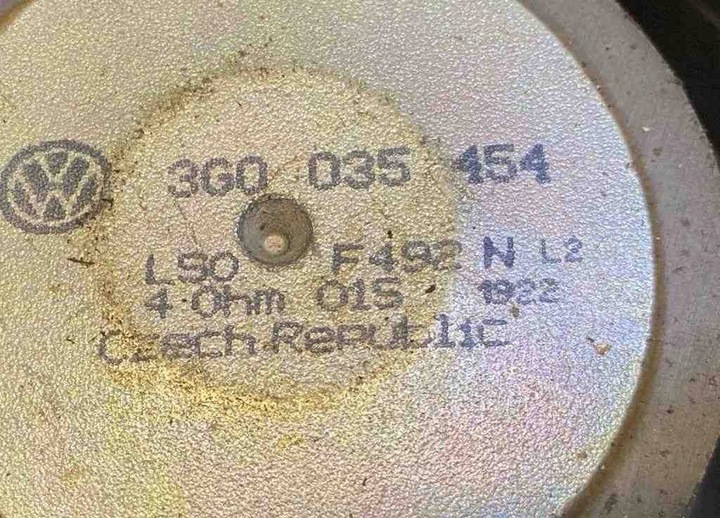 фото №10, Динамік передніх лівих двері vw passat b7 аксесуар 365 3g0035454 2.0l